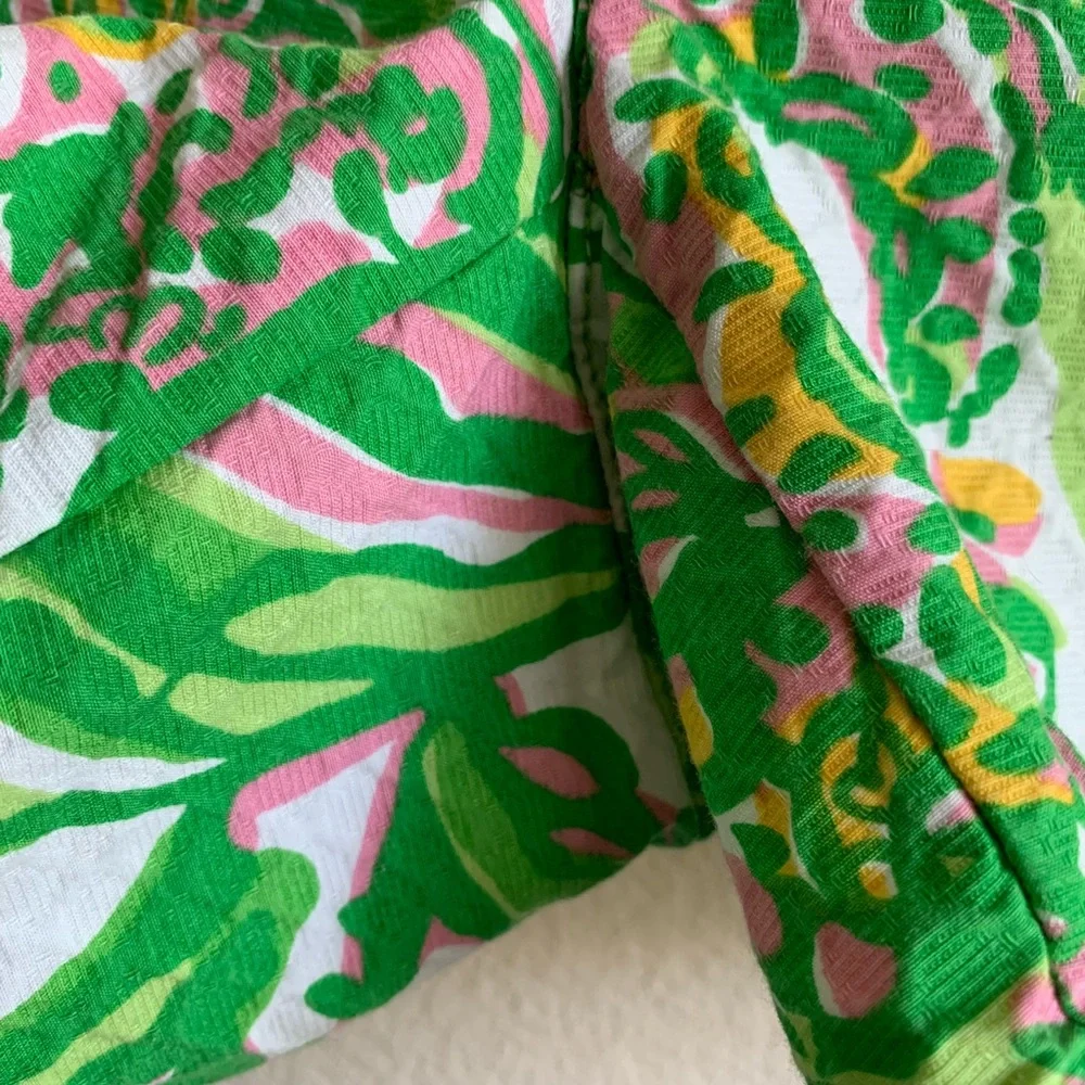 Lilly Pulitzer Cotton 00 Callahan‎ Short Seeing Pink Elephant
